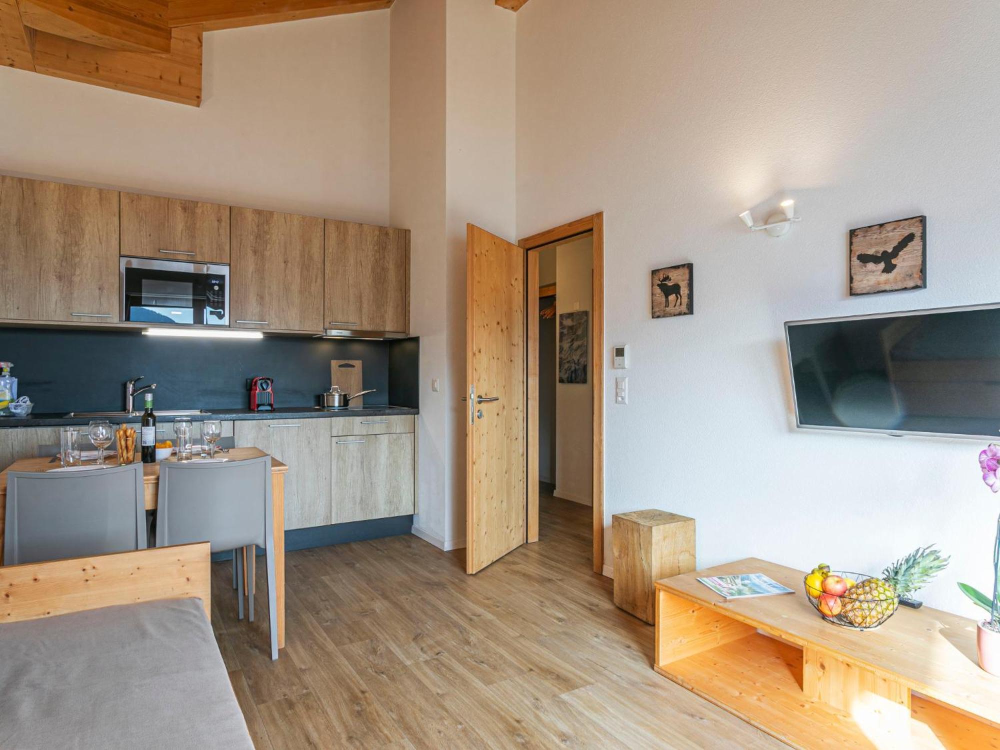Apartment T-Resort La Tzoumaz 2P4 By Interhome Dış mekan fotoğraf
